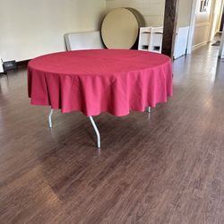 Deep Red Table Linens