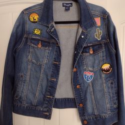 Cool Jean Jacket, Size XL, Like New, Wrangler Brand 