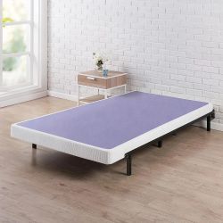 New* 4" Twin Size Wood Box Spring In The Box...