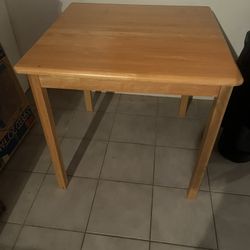 Wooden End Table 