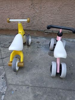 Toddler Balance Bikes – Set of 2 $25 each