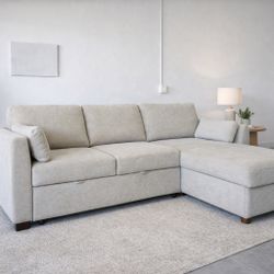 🛋️ NEW CODDLE LUKE SLEEPER SECTIONAL – STORAGE + POWER ⚡  💰 ONLY $700 (Retail $1,200+)  📦 NEW WITH TAGS  Turn your living room into a guest room, c