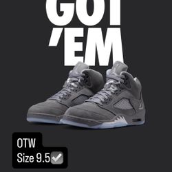 Jordan 5 Wolf Grey