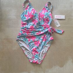 Lilly Pulitzer, One Piece Swimsuit, Size 10 New With Tags