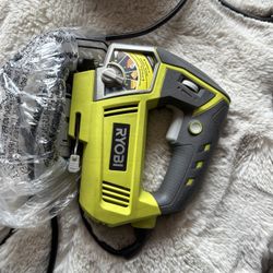 Ryobi 4.8 Amp Corded Variable Speed Orbital Jig Saw, model JS481LG. 