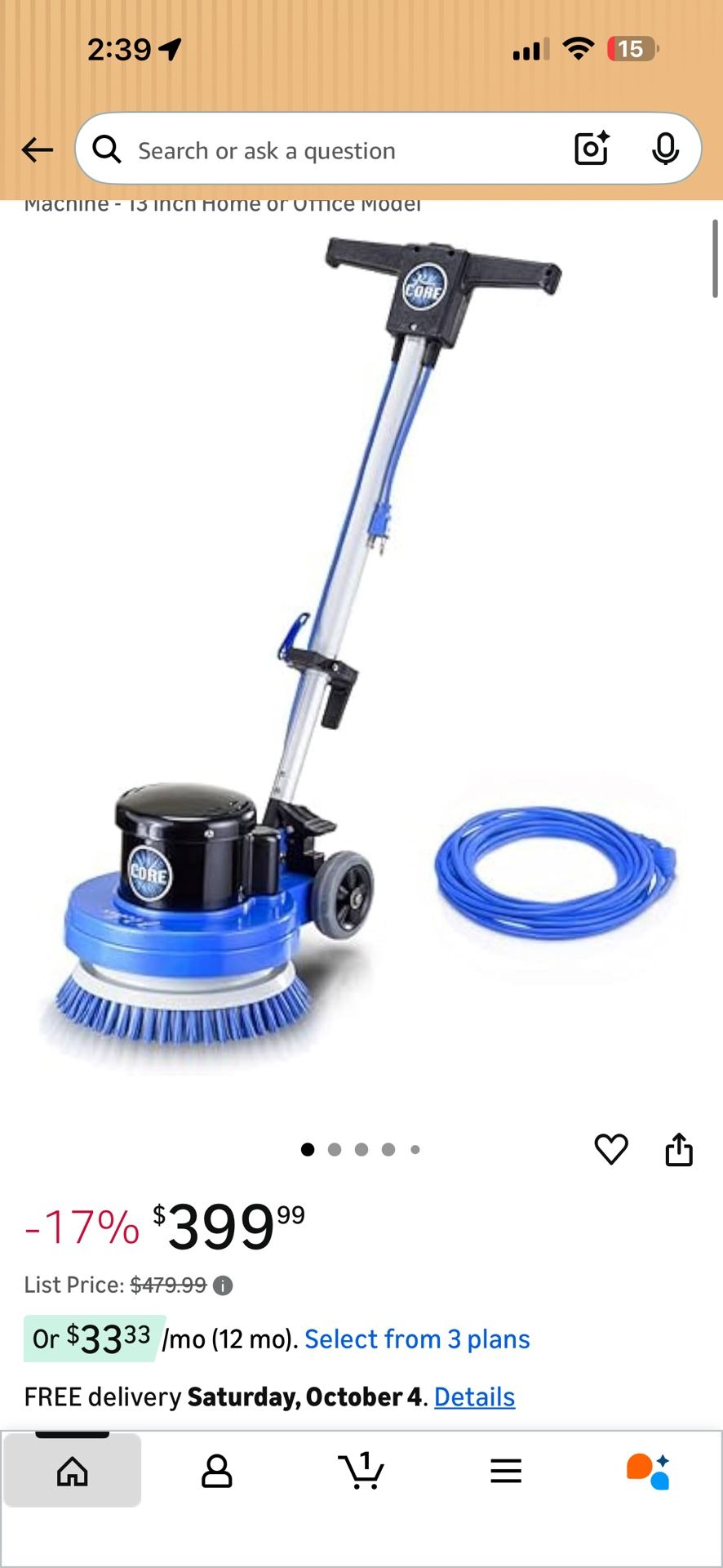 Commercial Grade Floor Mopping