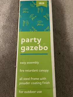 Party Gazebo New In Box