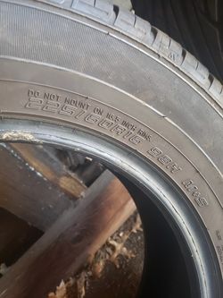 good tires are like new 85 dollars the best offer