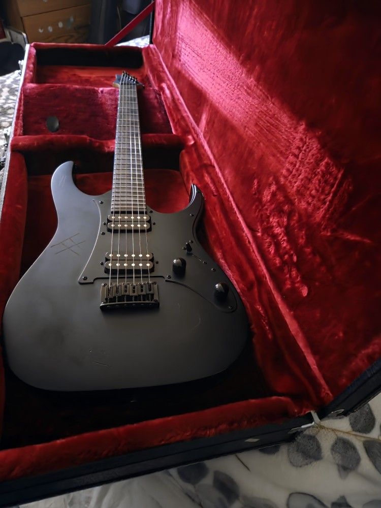 Ibanez Gio GRGR131EX Electric Guitar - Black Flat