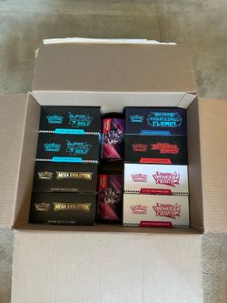 Empty Elite Trainer Boxes