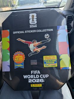 Fifa world cup 2026 official sticker collection panini new in plastic wrapping