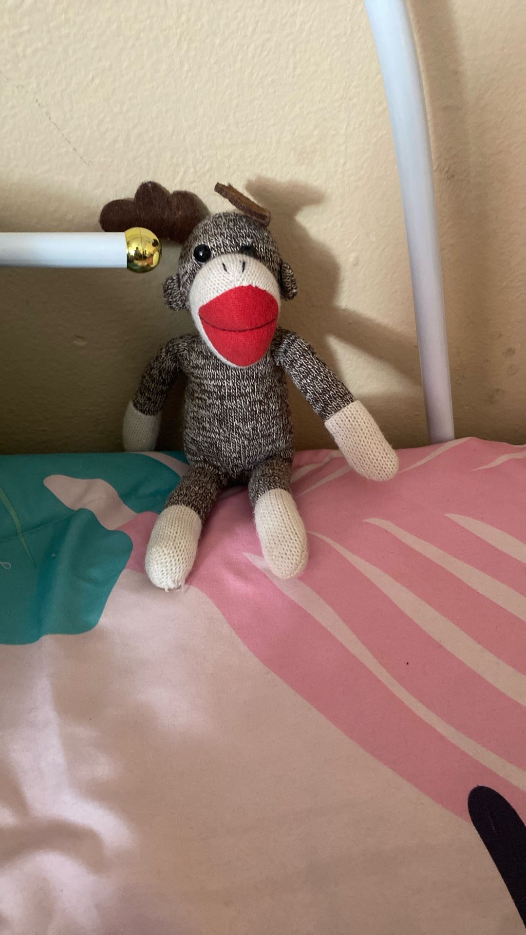 Stuffed Reindeer Sock Monkey Plush To