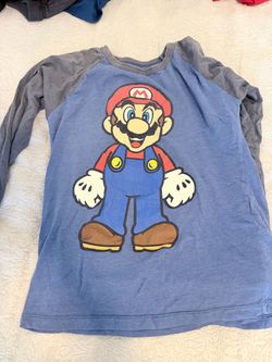 Mario Long Sleeve Shirt Kids