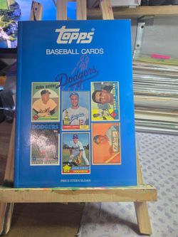 1(contact info removed) topps cards tean Dodgers history Reference Guide  book