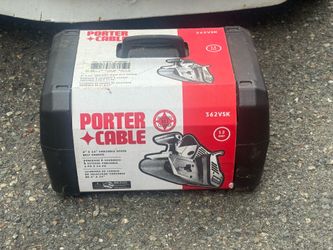 NOS Porter cable 362VSK 4” x 24” variable speed belt sander kit with case USA