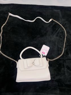 White purse
