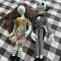 Jack Skellington and sally