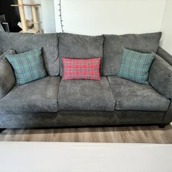 Charcoal Vigo Sofa