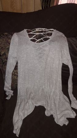 New ivory long sleeve sweater.