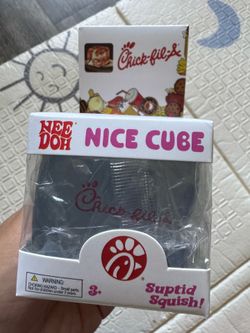 Chick-fil-A cube squishy