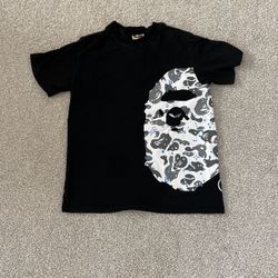 BAPE Space Camo Side Big Ape Head Tee