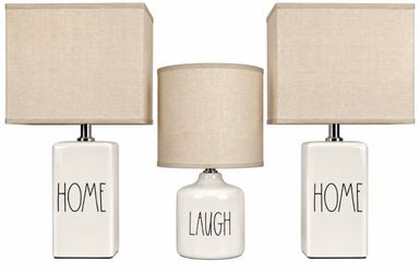 Rea Dunn lamp set