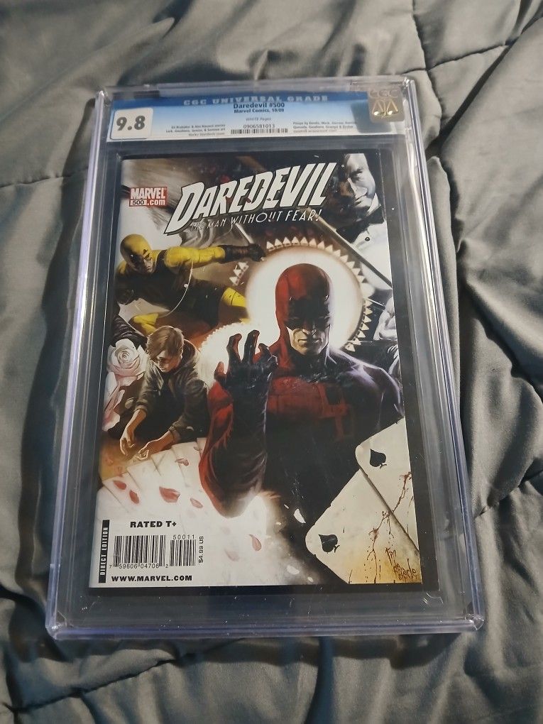 CGC 9.8 π Marvel Daredevil #500