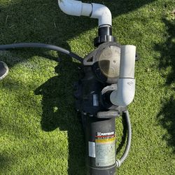 Hayward Max-Flo XL™ series pool pump, like Pentair or Jandy can be used with a pool filter and a pool heater .specifically the model SP2307X10 (often