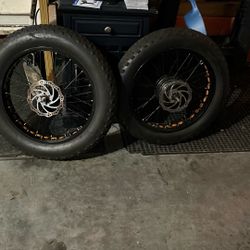 Front and Back, Tire For E-bike.