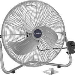LIKE NEW: Lasko 2265QM 20-Inch Max Performance High Velocity Fan Silver