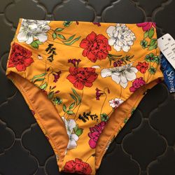 Skinny Dippers (contact info removed) Mac & Cheese Dream Basic Swim Bottom  Medium 