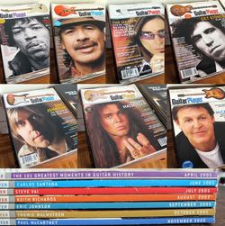 Guitar Player Magazine - lot of 80 magazines (2005-2013)