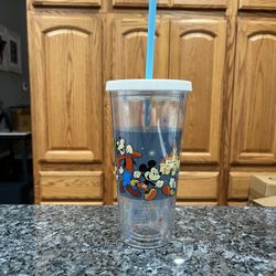 Disney Parks Tumbler Mickey And Friends Cup.  Capacity 20 fl oz .  Brand new with tags.  Smoke free home 
