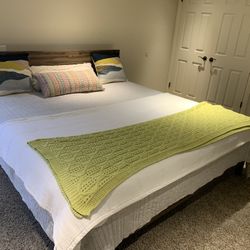 King Mattress And Bed frame 