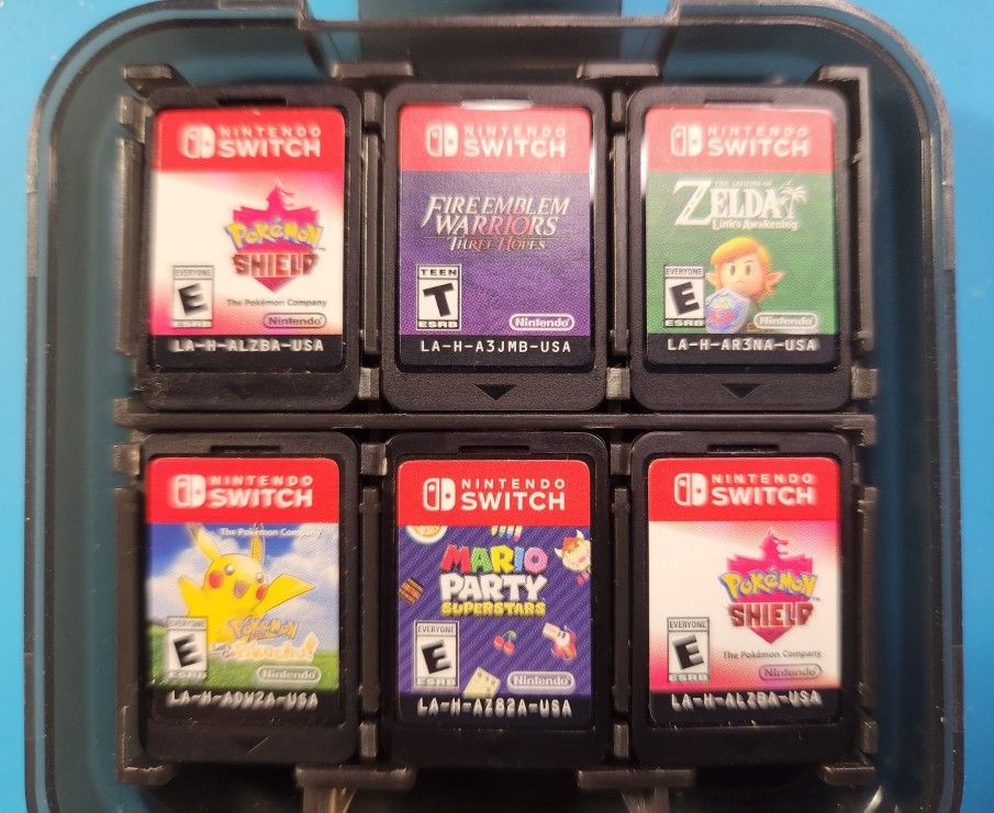 Nintendo Switch Games Without Cases
