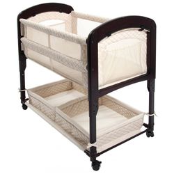 Genuine wood ArmsReach CoSleeper Bassinet