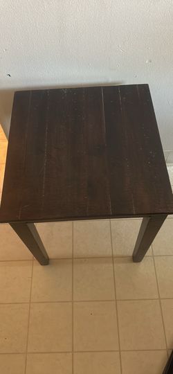 Small Wood Table 