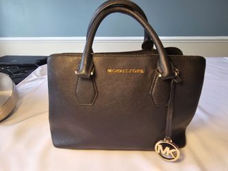 Black and Gold Michael Kors Bag