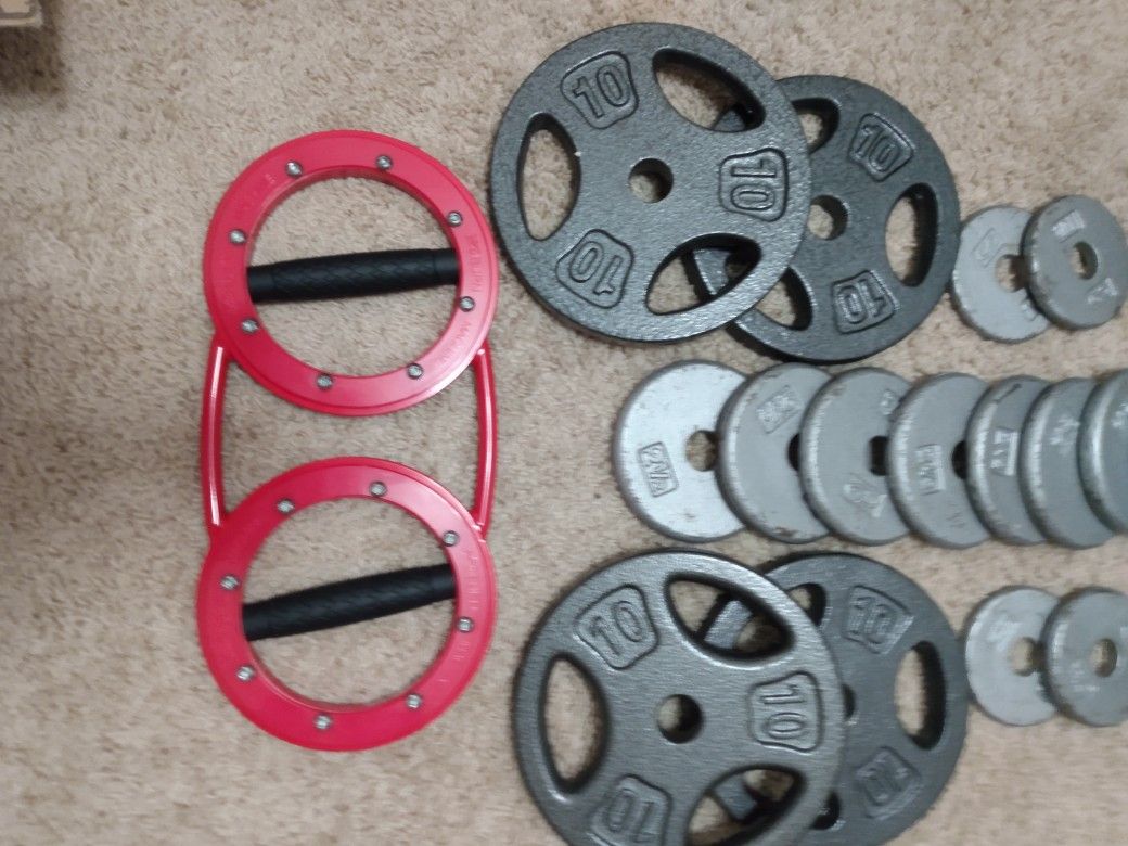 Burn Machine And 85lbs Dumbbells Set
