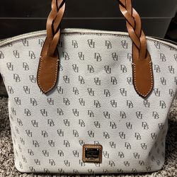 Dooney & Burke Purse With Clutch