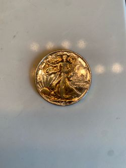 1940 liberty coin 2tone gold/silver