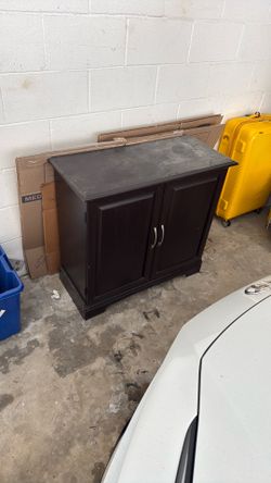 FREE Dark brown cabinet
