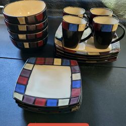 16 Piece Dinnerware Plates 