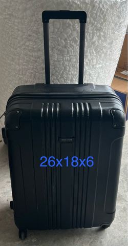 Black Suitcase – 26” (26x18x6) – Good Condition