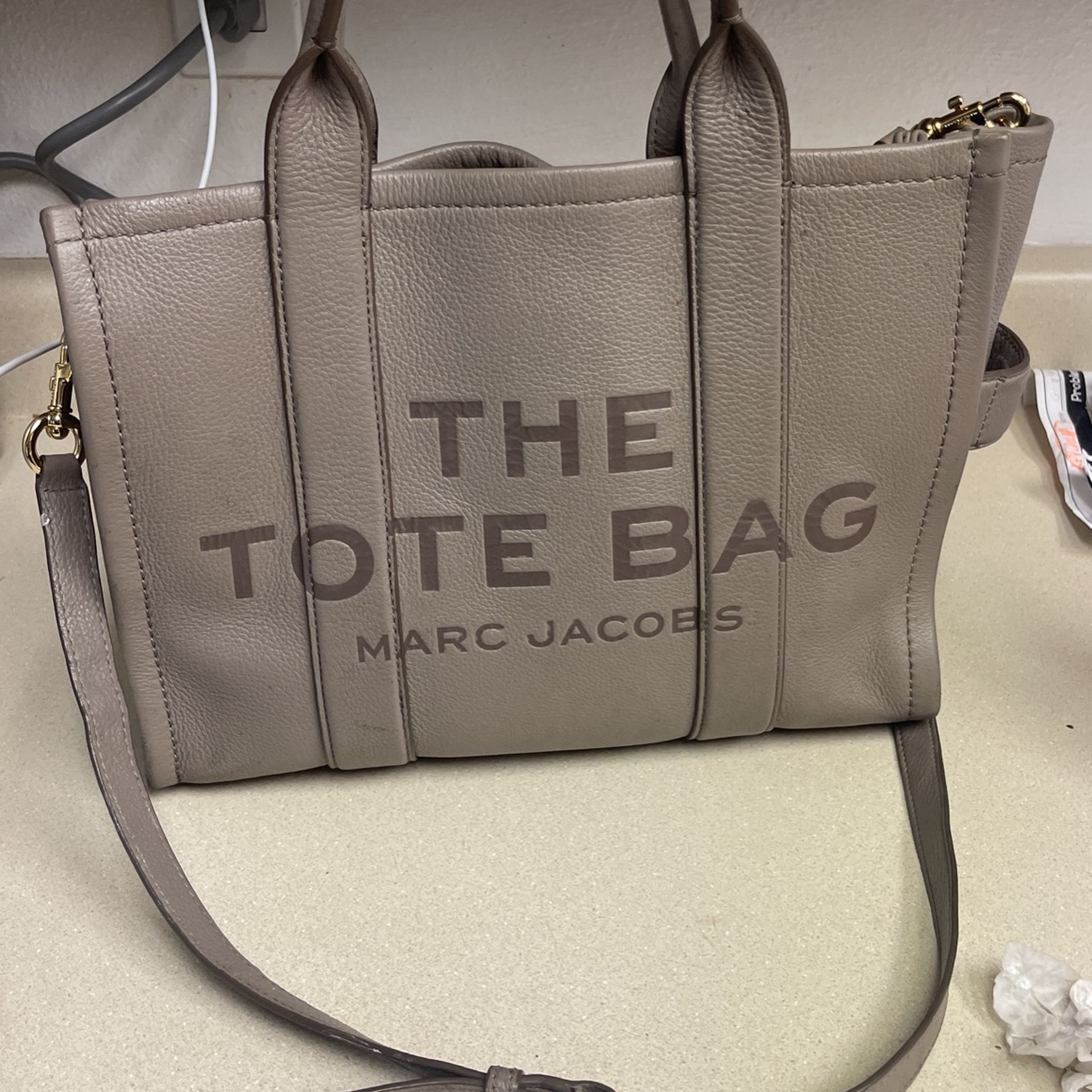Authentic Marc Jacob’s Leather Tote Bag