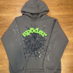 Sp5der Wait Web Hoodie 