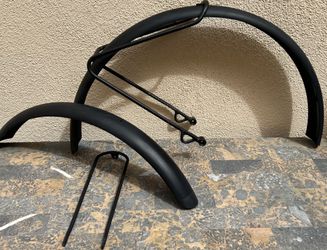 Trek Allant+ 8S Front & Rear Fender Set OEM Take-Off w/ Stays