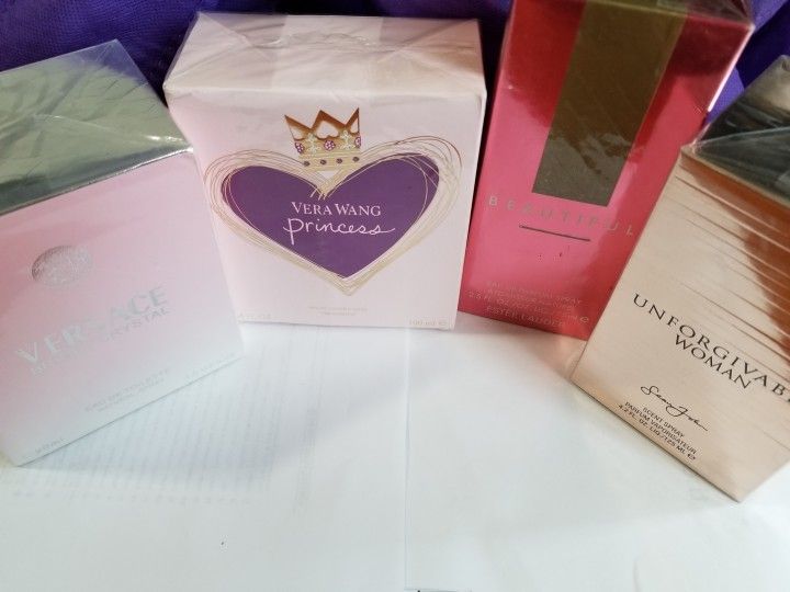 Mix Lot 10 Bottles. VERA WANG CHRISTIAN DIOR CHANEL GIORGIO ARMANI COLOGNE PERFUME