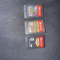 3 Nintendo Switch Games 