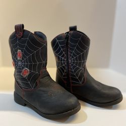 Spider-Man Toddler Boys Cowboy Light-up Boot Size 9C